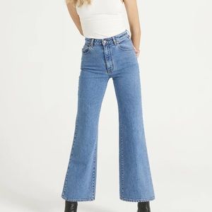 Rolla’s Eastcoast Crop Flare - Cindy Blue - hardly worn!